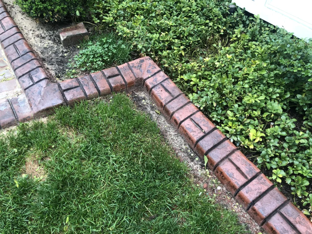 curbing design mastery, brickwork pattern
